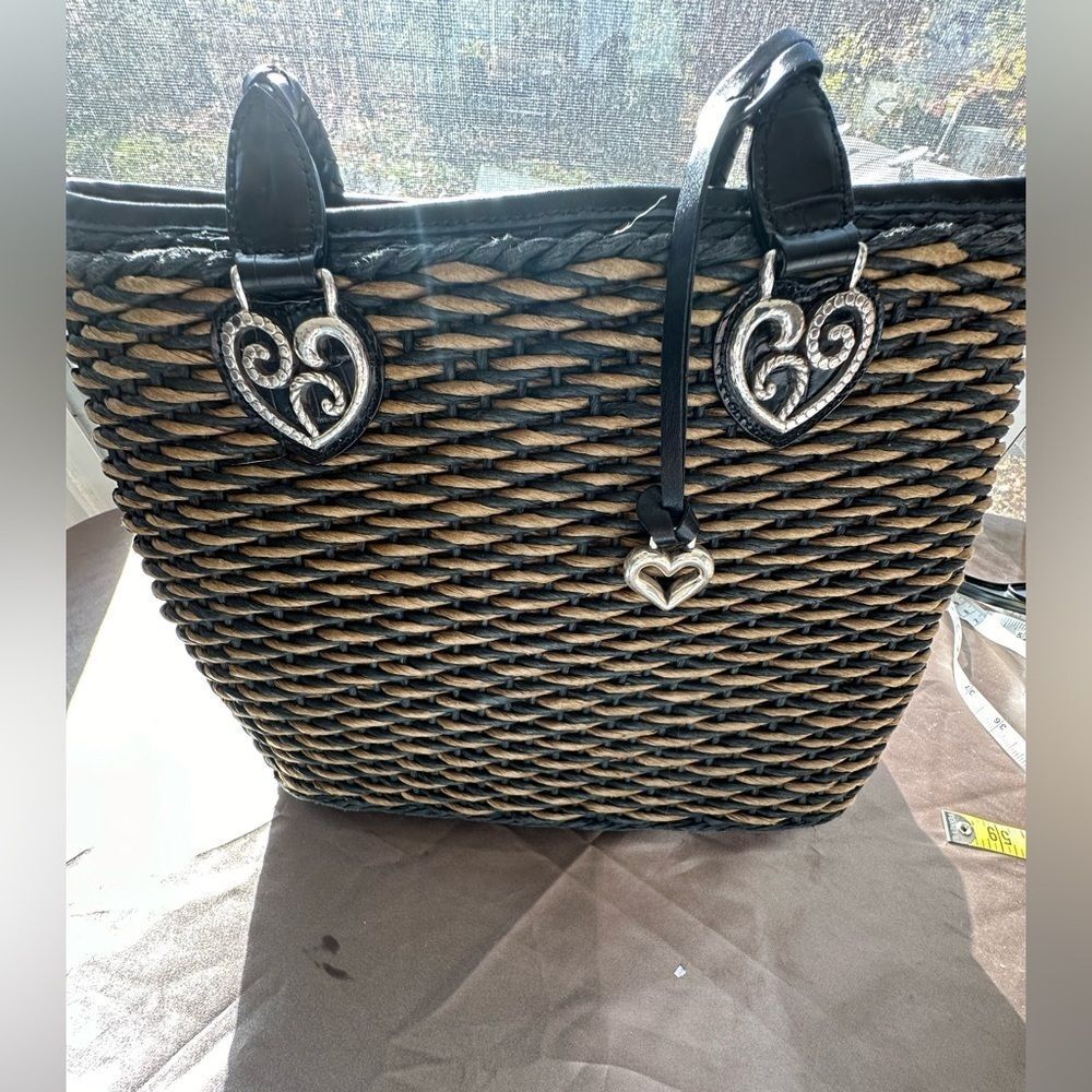 Brighton vintage straw raffia‎ woven purse